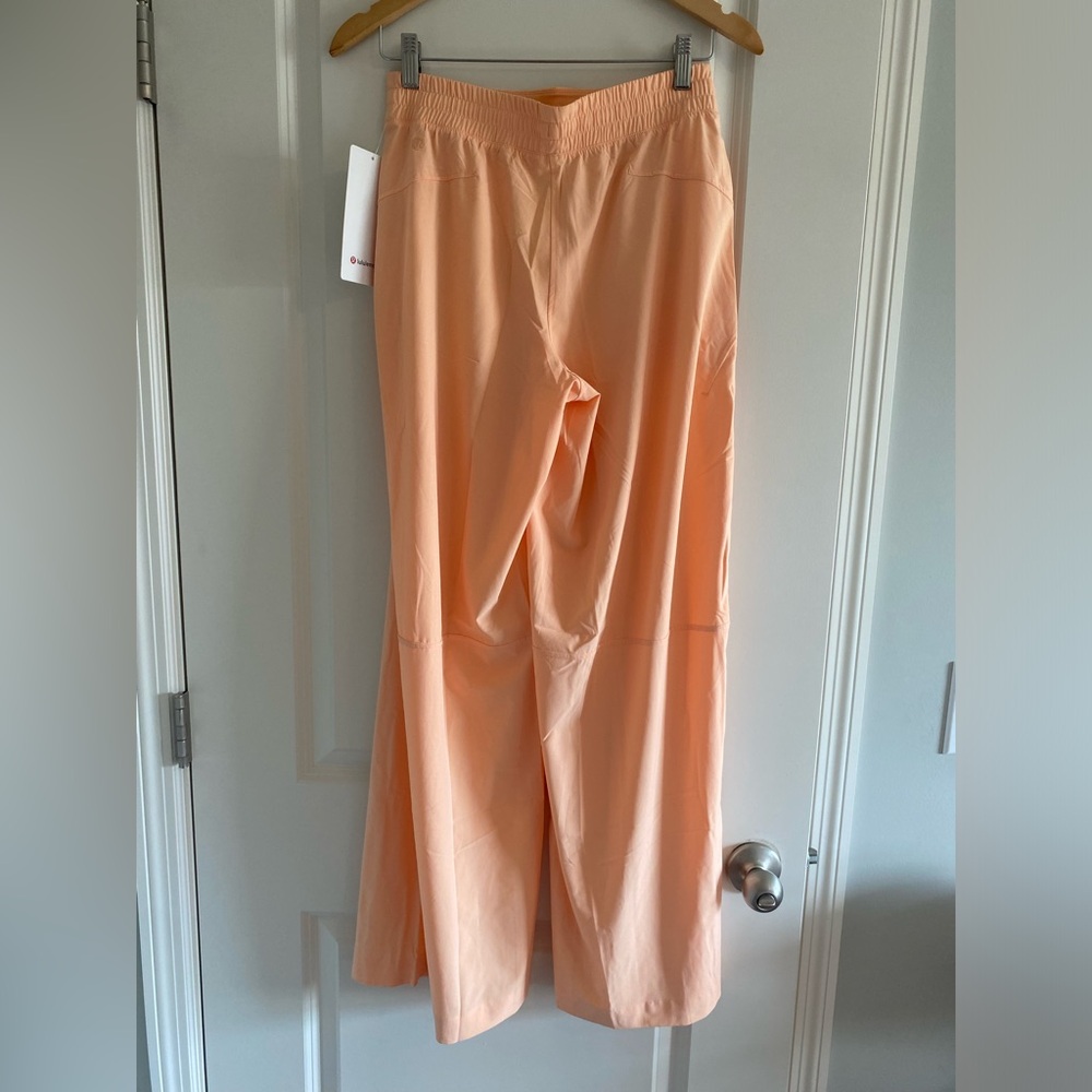 lululemon athletica Wide Leg Pants in Peach - Picture 3 of 4